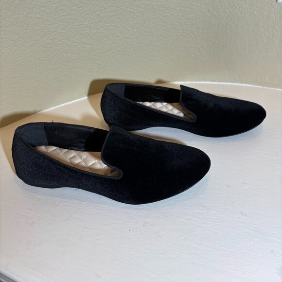 🐥Birdies Starling Black Suede Velvet Slipper Size 9.5 - Picture 8 of 11